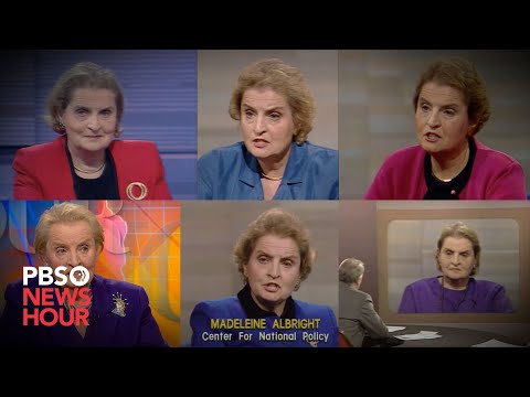 WATCH: A look back at Madeleine Albright's NewsHour appearances