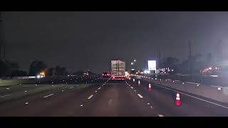 6/29/26 closed lanes 4-5 on nb5 from Jamboree Rd to Red Hill Ave 