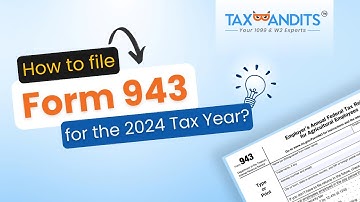 How To File Form 943 With TaxBandits.com