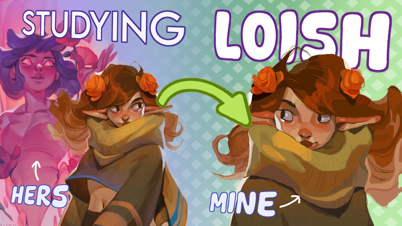 Can I draw like a pro artist? | Art studies - Loish
