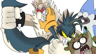 If Rough and Tumble were voiced by Mordecai and Rigby | SONIC IDW |