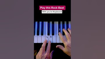 Finger drum on your keyboard 🎹 #fingerdrumming #midikeyboard #keyboard #piano #tutorial #drums