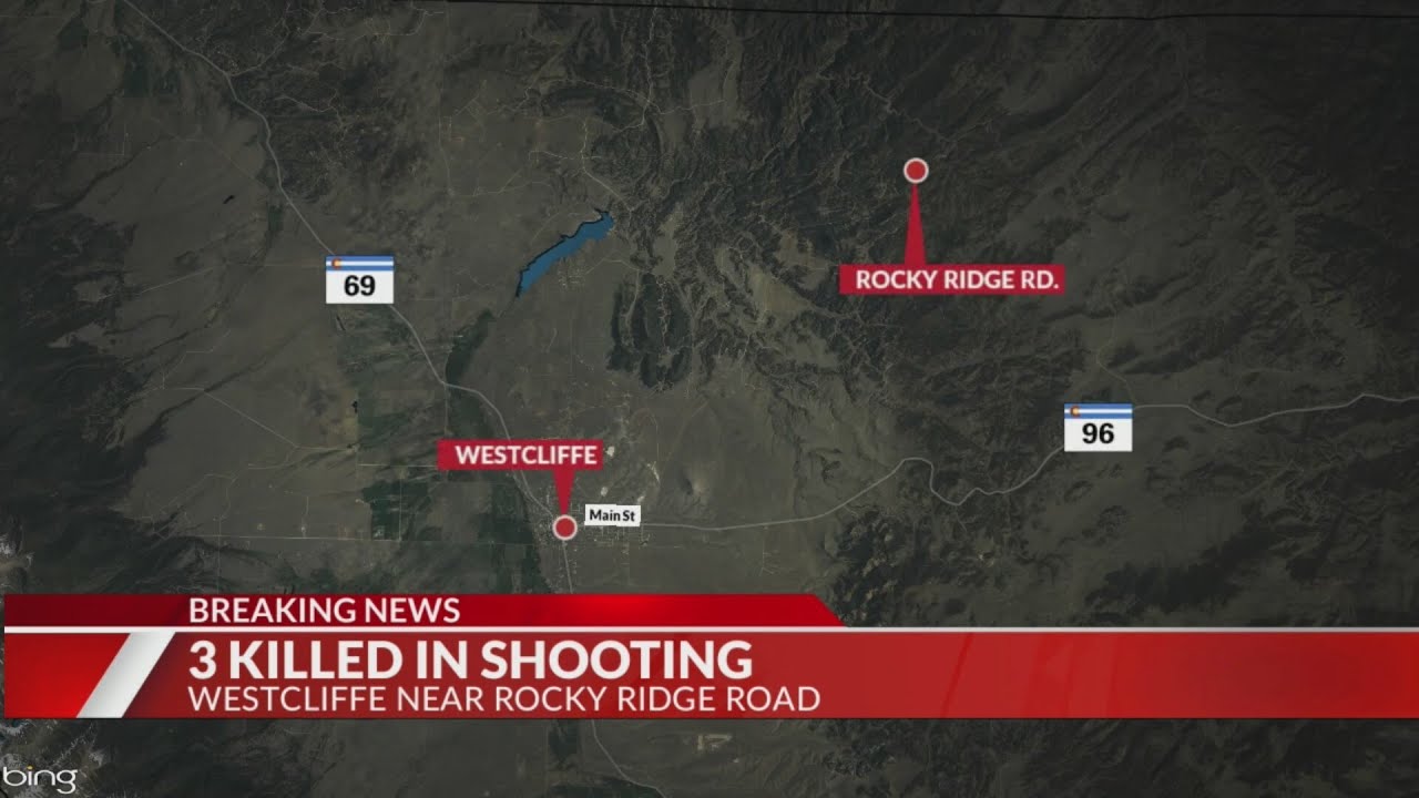 3 killed, 1 injured in shooting in Custer County