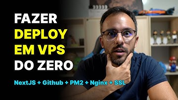 Como fazer Deploy em Servidor do zero (NextJS + Github + PM2 + Nginx + SSL + DigitalOcean)