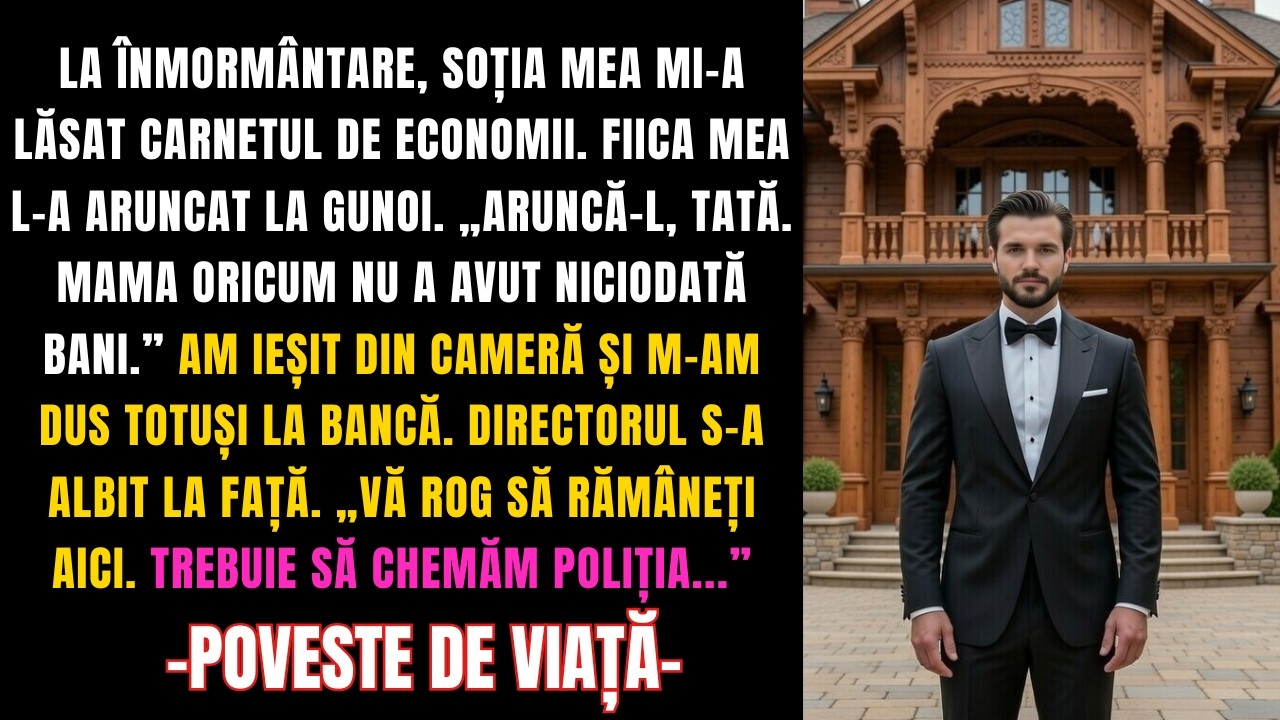 „Asta e o prostie — nu a avut niciodată bani” — fiica mea a aruncat carnetul de economii...