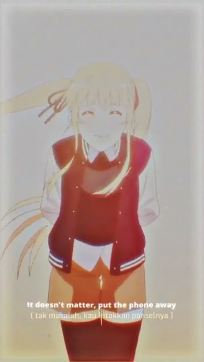 pernyataan cinta yang terlambat:)story wa anime sad#