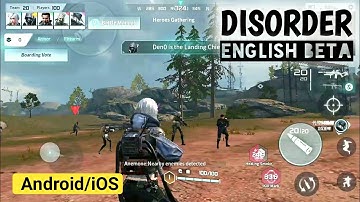 DISORDER New English Beta Gameplay with Download link⬇