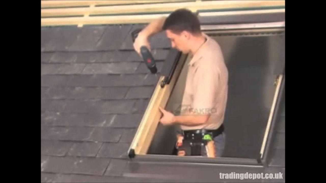 Fakro Roof Widows - ELV Flashing Fitting Demonstration