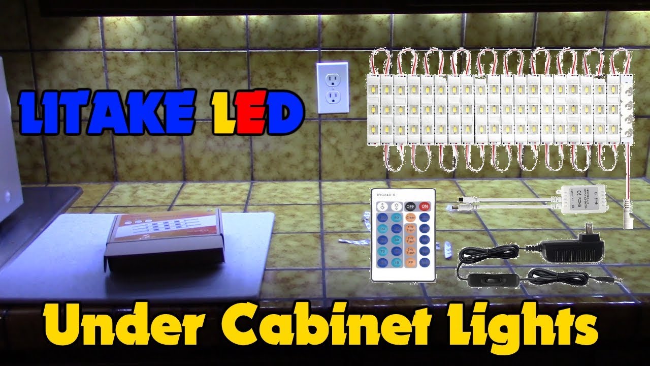 Great Deal! LED Litake Under Cabinet Lights Review and installation by Xzulas