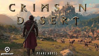 Crimson Desert Exclusive Gamescom 2025 Gameplay Demo New Ultra Realistic Single Player Coming 2026