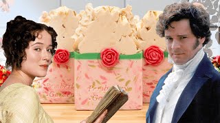 I Made a Soap Inspired by Pride & Prejudice Pemberley Gardens Soap Making | Royalty Soaps