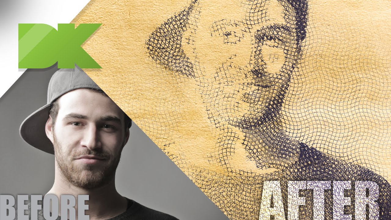 Give your photos a ballpoint pen sketch effect in Tutorial