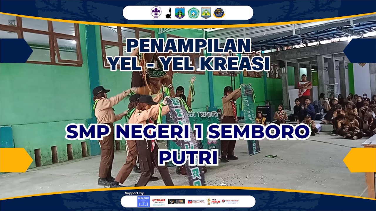 YEL YEL KREASI  ||  SMP NEGERI 1 SEMBORO PUTRI  ||  GALA PRESADI 2022 | SMK PLUS AL MUJAHIDI