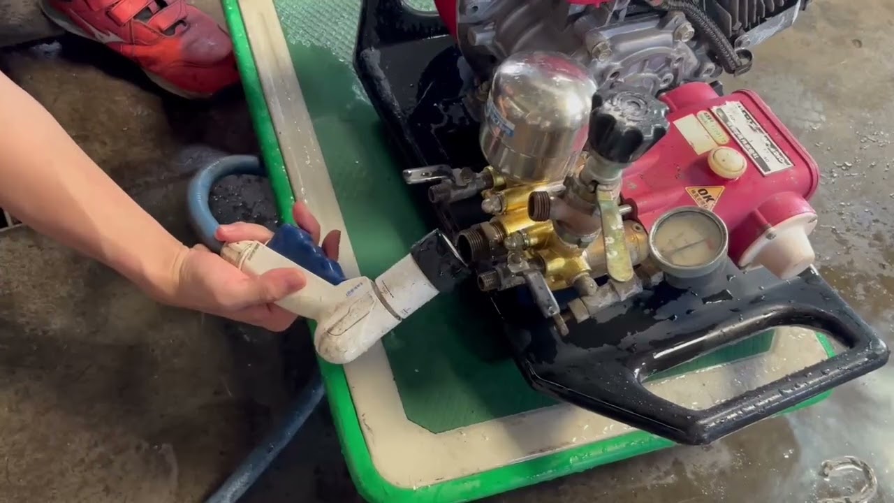 有光 アリミツ ユニスプレー【動力噴霧器】 CSP-421D 簡易動作確認動画