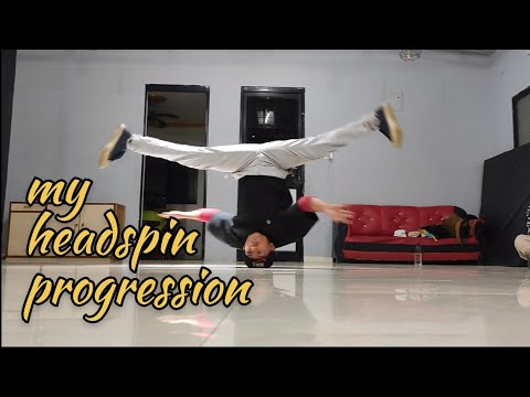 Headspin Progression #breakdance #bboy
