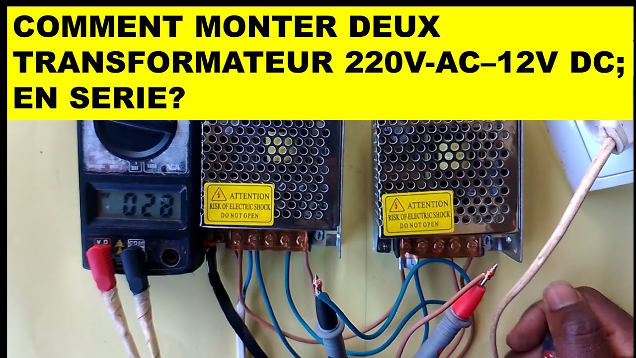 COMMENT MONTER DEUX TRANSFORMATEUR EN SÉRIE ? YouTube — free download