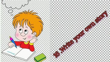 Std.Five English Chapter 16 Write your own story