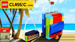 LEGO Classic 10696 Luggage MOC. How to Build from Lego Classic 10696. Save Money & Space