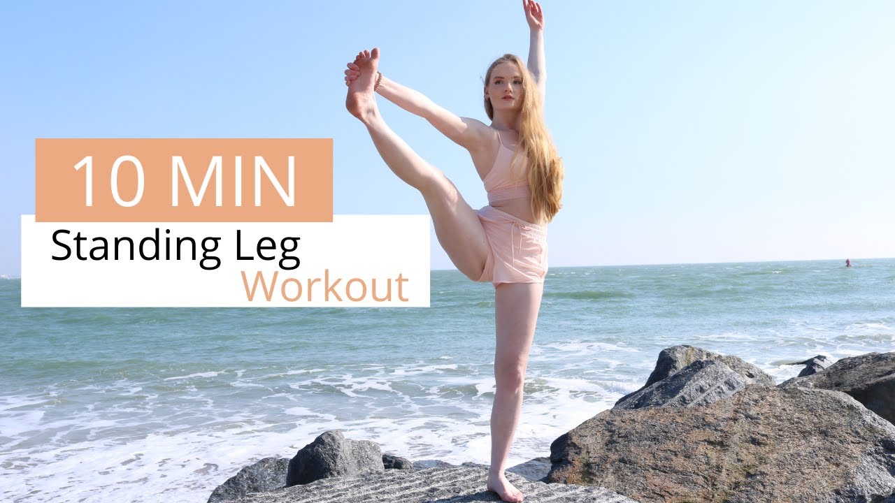 Inner and Outer Thigh Workout | Standing, Using a Chair, Fat Burn - YouTube