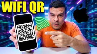 Adeus SENHA! Aprenda a Gerar QR CODE de WI-FI no IPHONE agora