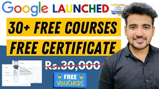 30+ Google Free Certification Courses 2023 | Free Coursera Certificate For Students & Working