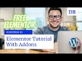 ✔✔ Elementor Tutorial ✔✔ Wordpress par elementor kaise banaye || Wordpress #3