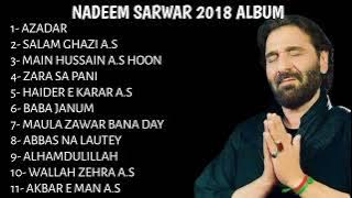 NADEEM SARWAR - NADEEM SARWAR ALBUM 2018/1441H JUKEBOX - FAZAL-E-SAKINA