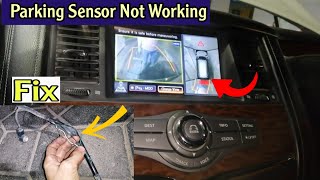 How to Fix Parking Sensor || Sonar Sensor not working || Dtc B272A
