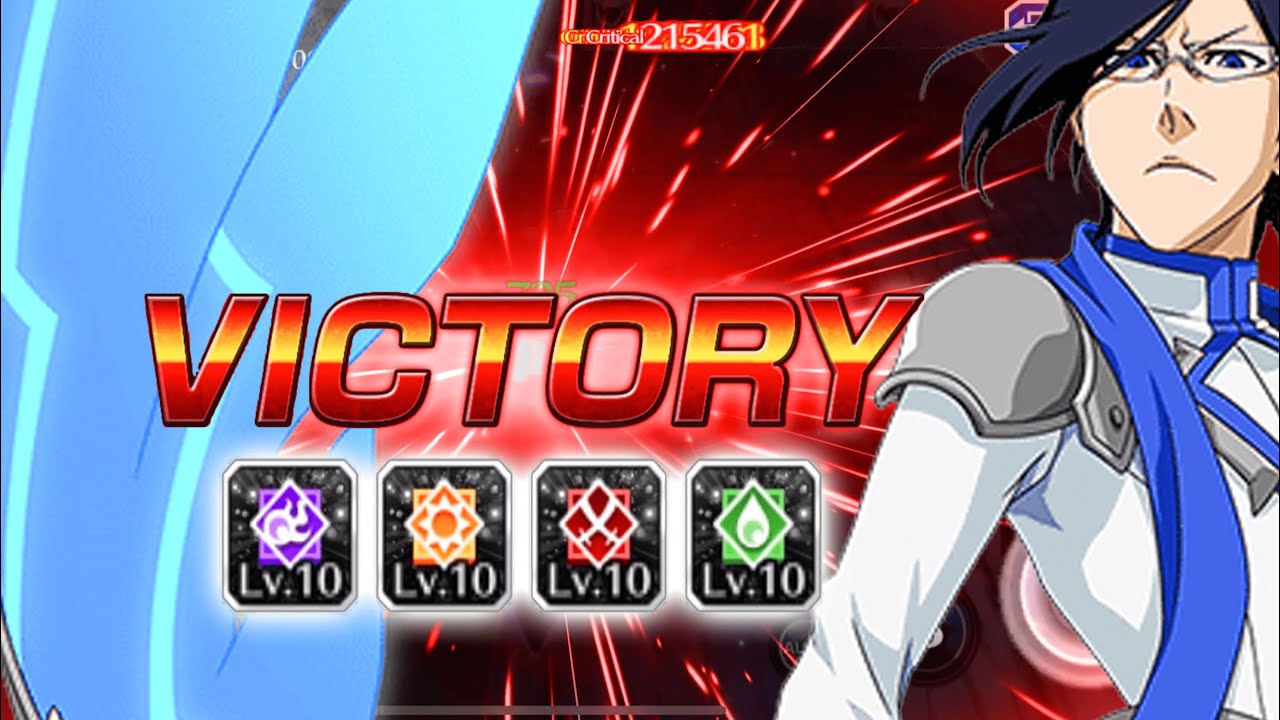 SOLO 4/5 MAXED URYU VS ULTIMATE EPIC RAID - Bleach Brave Souls