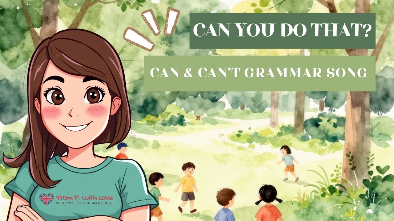 Can you do that? 🤔| Can and Can't song 🎶| Yes, I can. | No, I can't. | Piosenka po angielsku