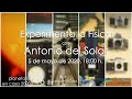 Experimenta la Física con Antonio del Solar.