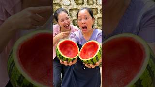Tarbuj Ka Dhol Chachi Ki Khul Gayi Pol 😂 | Funny Food Videos, Village Cooking / Food With Comedy