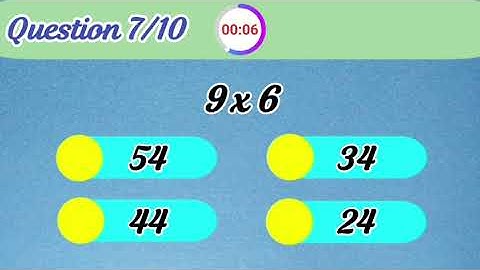 Can you pass this easy Maths Quiz / Math Quiz Challenge/ Multiplication Test / Brain boost Math Quiz