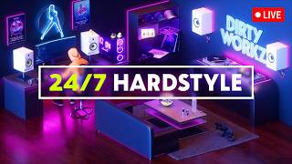  247 Hardstyle  Nonstop Hardstyle Stream  Party Chill Game