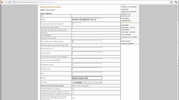 PHPList - Agregar Usuarios