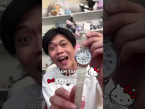 KETEMU JAM TANGAN SPECIAL 50TH ANNIVERSAY HELLO KITTY DI JEPANG ✨🇯🇵