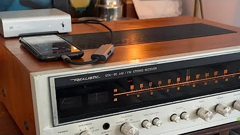 Connecting a DAC to a Vintage Receiver