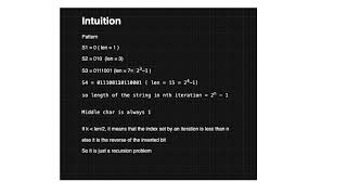 LeetCode 1545 Made Easy 🚀 | Find Kth Bit in Nth Binary String | Full Explanation