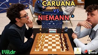 The intense American clash | Caruana vs Niemann | World Blitz 2023