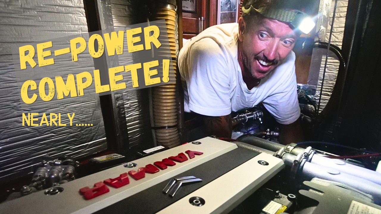 ⁣FINAL STAGES of our ENGINE INSTALL! The Alignment... Ep 440