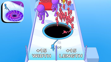 Drag The Hole ​- All Levels Gameplay Android,ios (Levels 16-18)