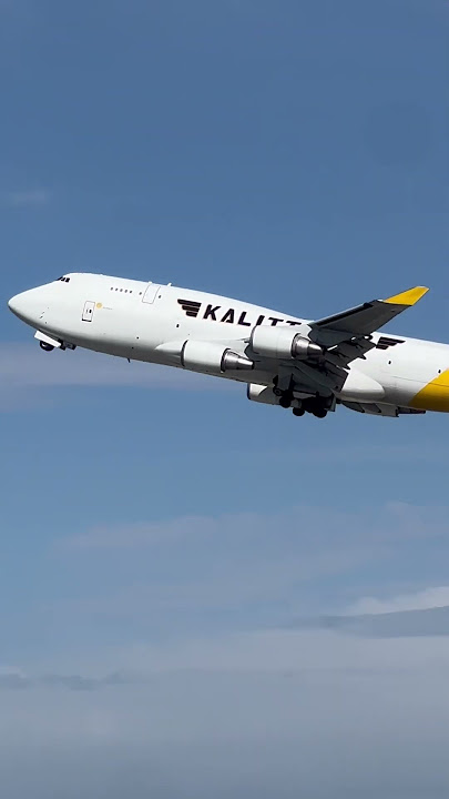 DHL B747 takeoff  |  LAX to CVG