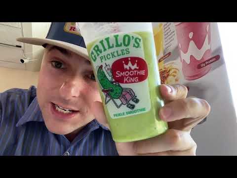 Pickle Smoothie From Smoothie King Review!
