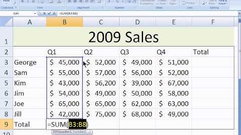 Excel 2007 Tutorial 2 - AutoFill
