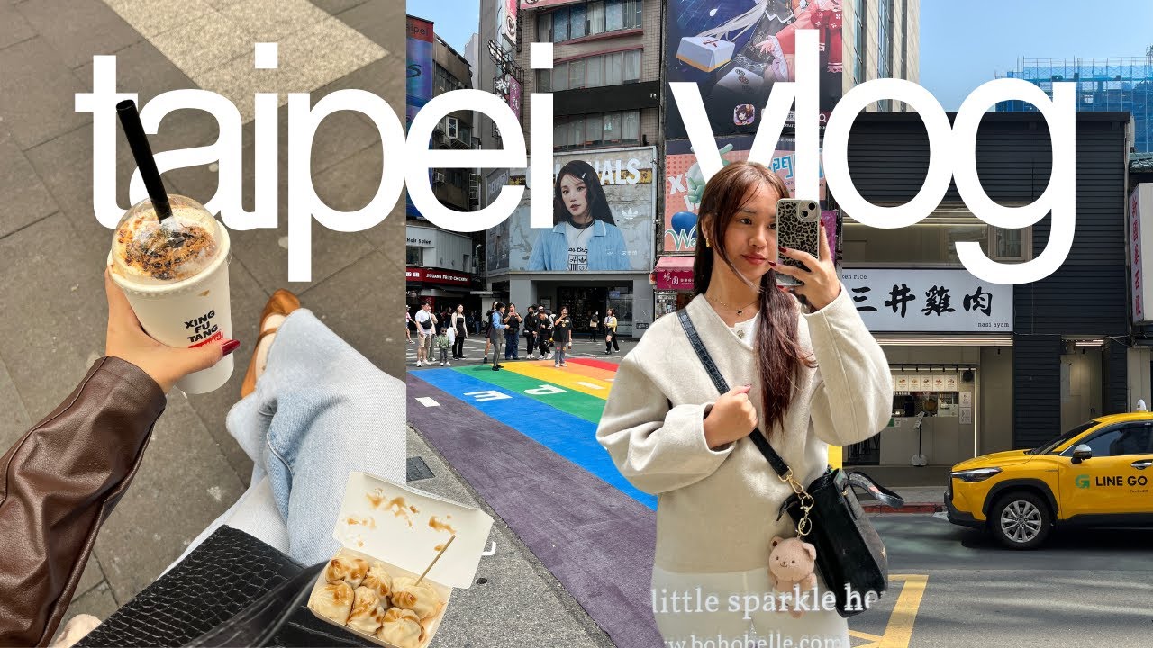 solo trip diaries | first time in Taiwan 🇹🇼 , budget hotel, food trip!