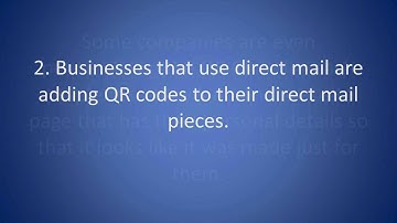 25 Interesting ways small business owners are using QR Codes Part 1.mp4
