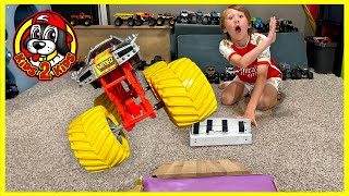 Monster Jam & Hot Wheels Monster Trucks INDOOR BASEMENT FREESTYLE ARENA  COMPILATION