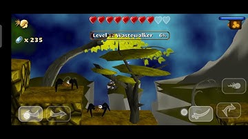 swordigo (iOS/Android) level wastelands game play (part 20)