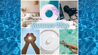 ☀️ Spend a Slow Summer Day With Me | Pool Time, Bedroom Reset & Crockpot Italian Chicken