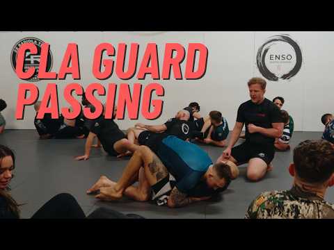 CLA Wrist Pin Guard Passing @ Enso Jiu-Jitsu Seminar